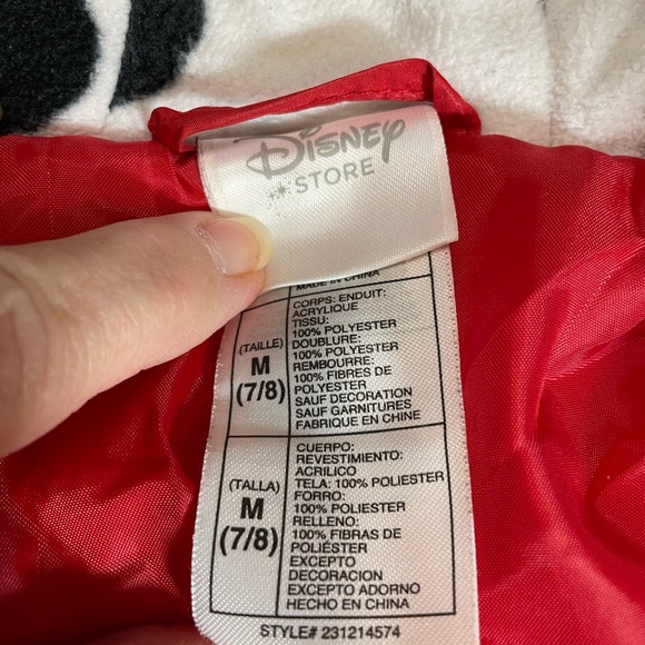 Girls Minnie Mouse PufferJacket - Picture 7 of 9